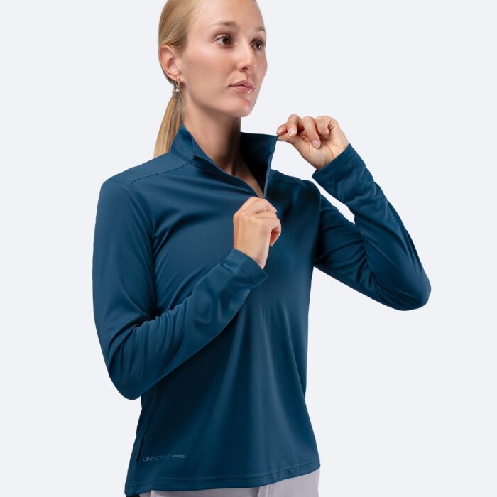 Naiste UVActive 1/4 pikkade varrukatega lukuga särk