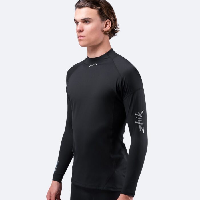 Meeste Eco Spandex pikkade varrukatega Top