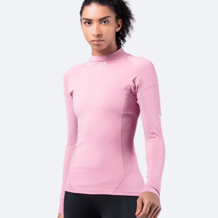 Naiste Eco Spandex pikkade varrukatega Top
