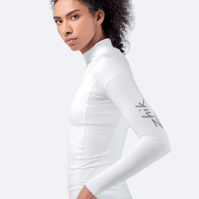 Naiste Eco Spandex pikkade varrukatega Top