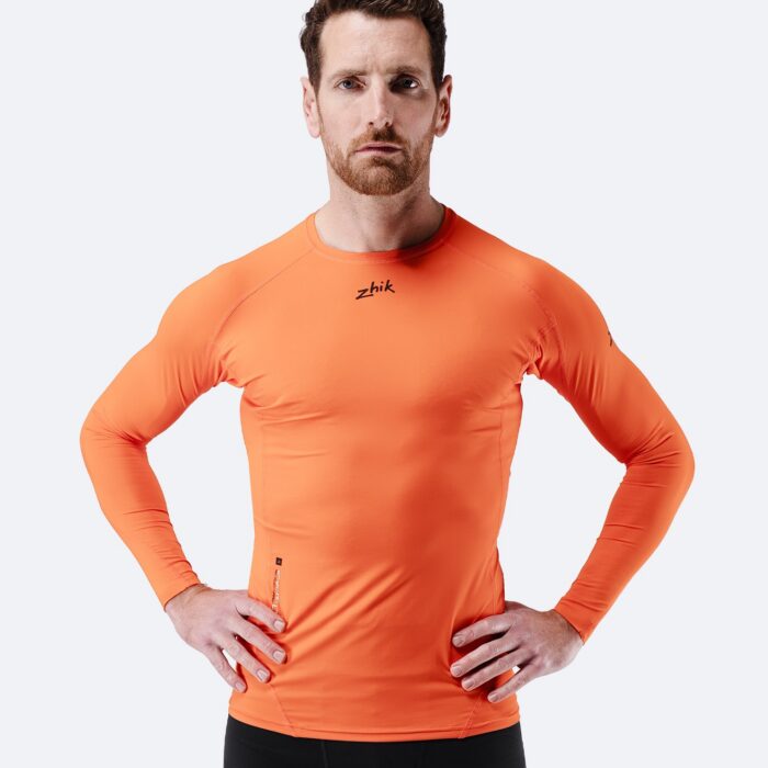 Meeste EcoSpandex pikkade varrukatega top