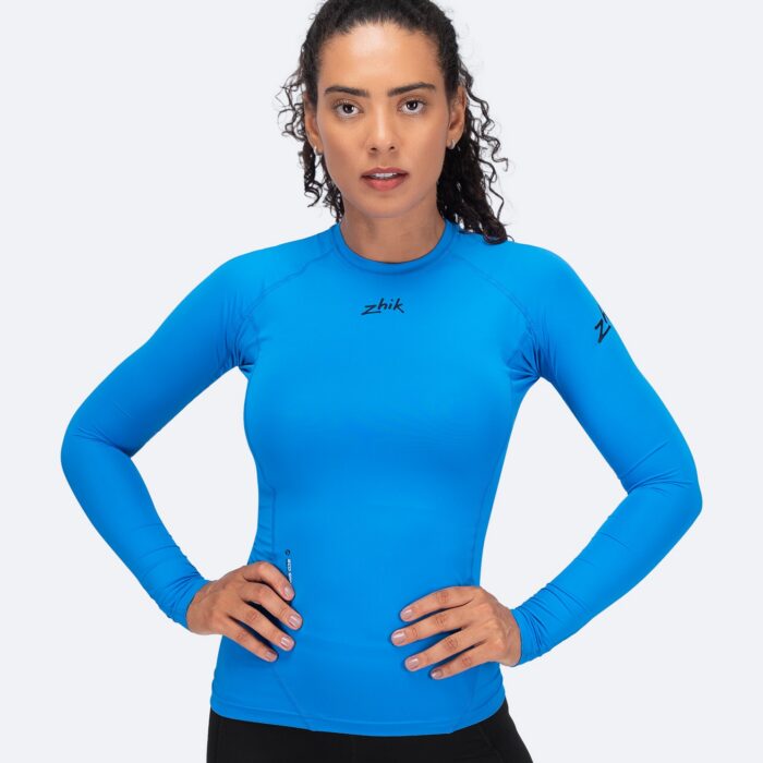 Naiste EcoSpandex pikkade varrukatega top