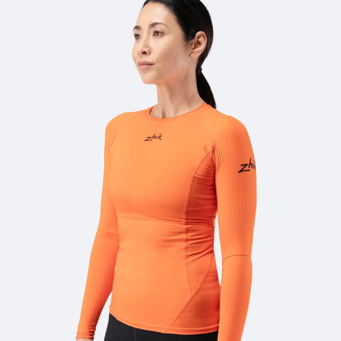 Naiste EcoSpandex pikkade varrukatega top