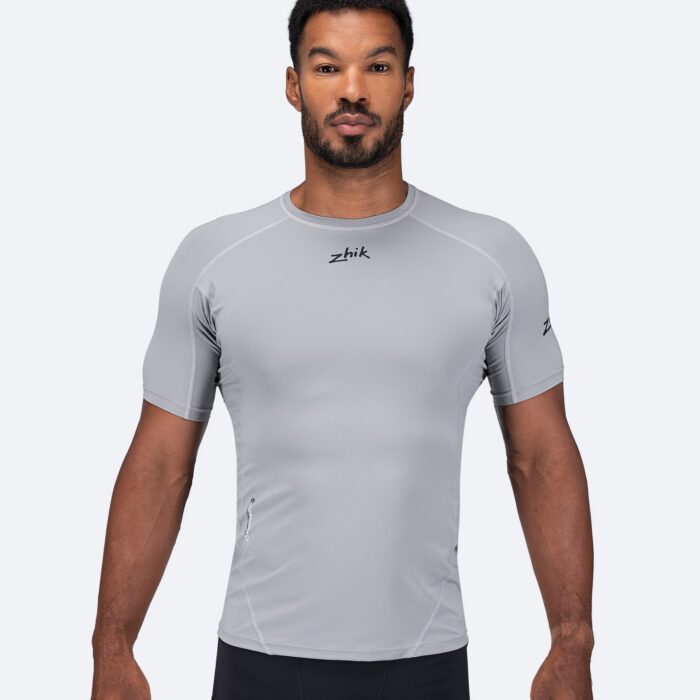 Meeste EcoSpandex lühikeste varrukatega top