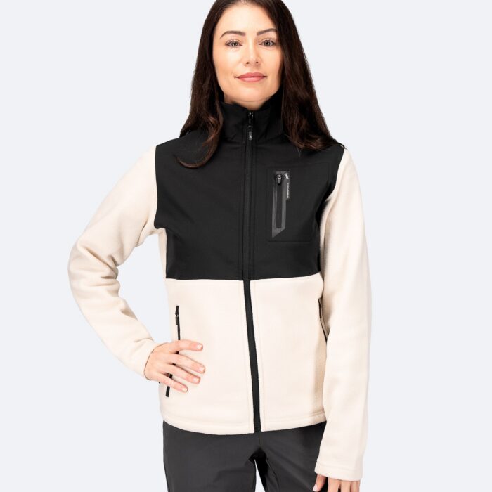 Naiste Hybrid Fliis jakk