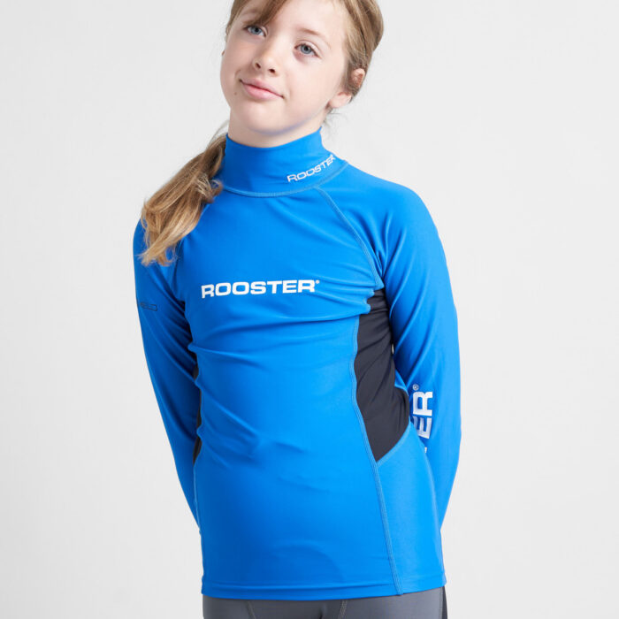 Rooster Rash Top noortele, pikkade varrukatega