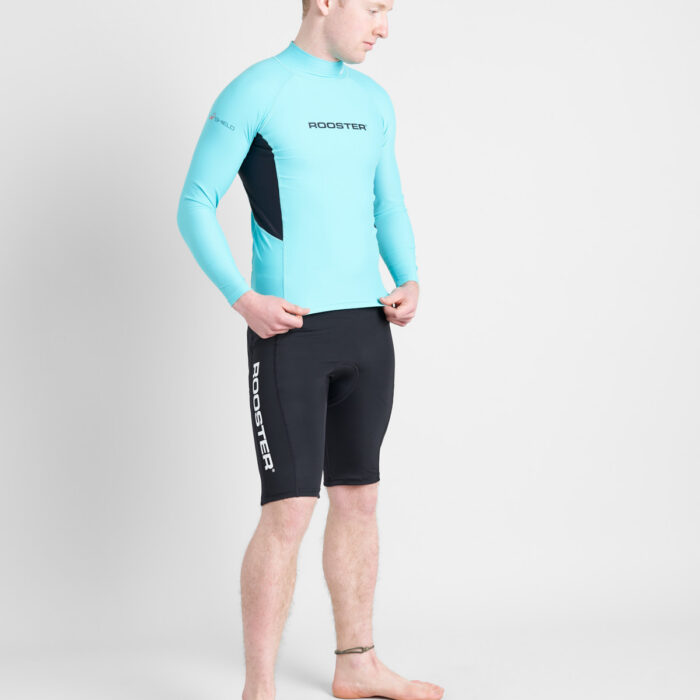 Rooster Rash Top, pikkade varrukatega
